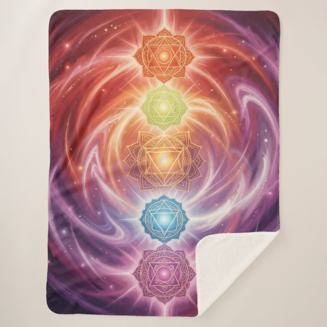 Couverture Sherpa The 7 Chakras´10 (Devant)