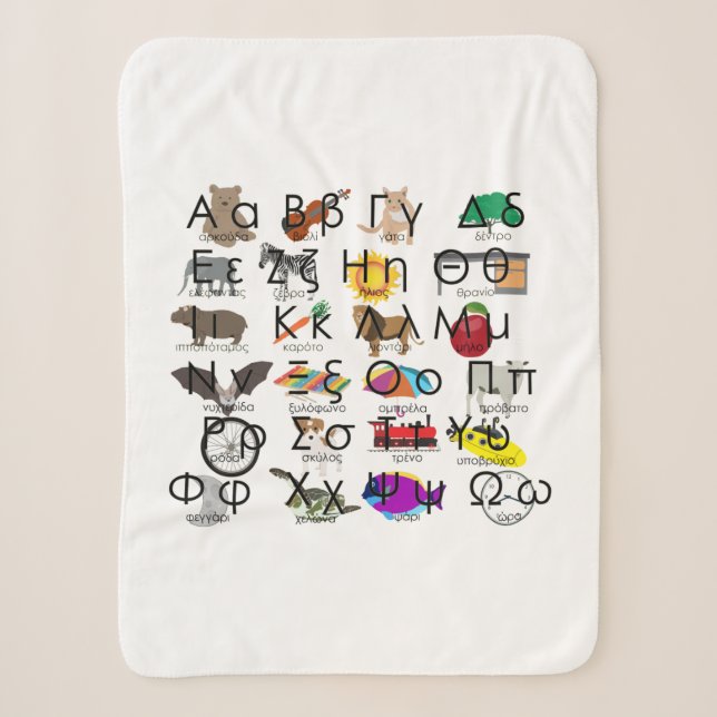 Couverture Sherpa The Greek Alphabet Letters (Devant)
