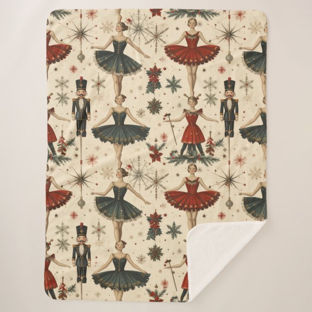 Couverture Sherpa Timeless Ballerina  (Devant)