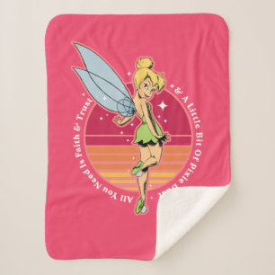 Couverture Sherpa Tinker Bell   Petit peu de poussière de pixie
