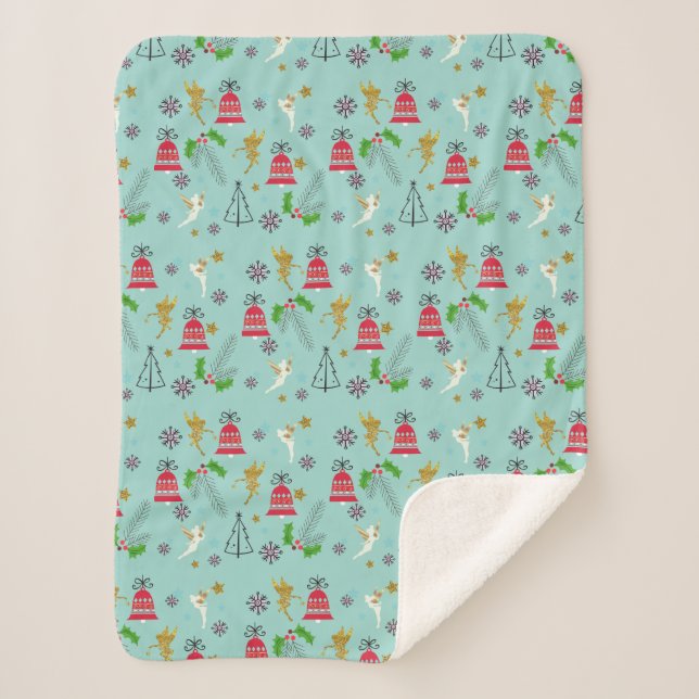 Couverture Sherpa Tinker Bell | Tinker Bell Étincelle de Noël (Devant)