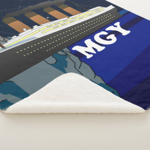 Couverture Sherpa Titanic