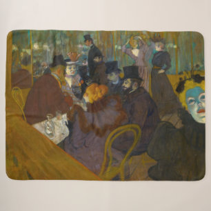 Couverture Sherpa Toulouse-Lautrec - Au Rouge