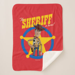 Couverture Sherpa Toy Story 4 Woody "Le shérif est là"