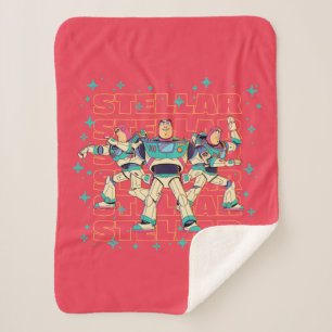 Couverture Sherpa Toy Story Buzz Lightyear "STELLAIRE"