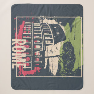 Couverture Sherpa Typographie de Rome : Poster Tour Eiffel.