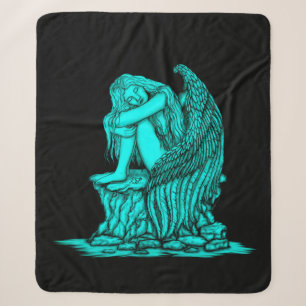 Couverture Sherpa Un ange endormi sur la pierre