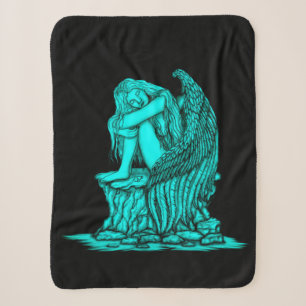 Couverture Sherpa Un ange endormi sur la pierre
