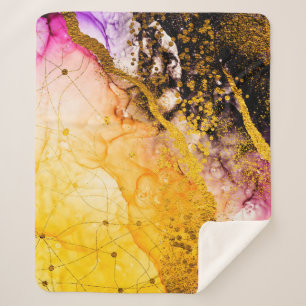 Couverture Sherpa Une créativité transparente. Nuages Abstraits -ART