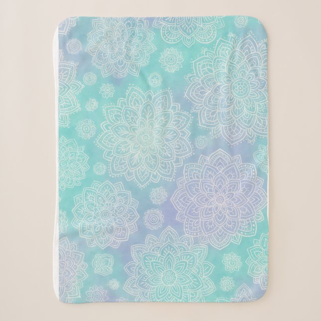 Couverture Sherpa Une floraison paisible (Devant)