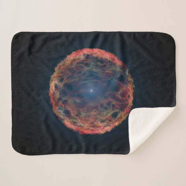 Couverture Sherpa Une Impression Artiste De Supernova 1993j. (Devant (Horizontal))