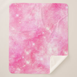 Couverture Sherpa Univers de galaxie rose