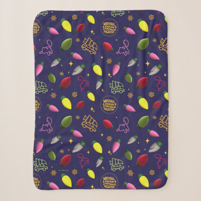 Couverture Sherpa Vacances de Noël | Motif de vacances (Devant)