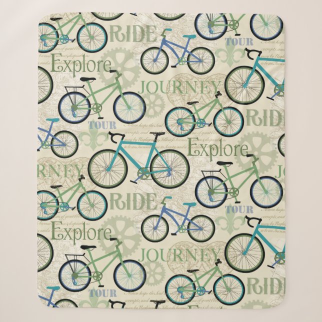 Couverture Sherpa Vélo Voyage Sherpa Blanket (Devant)