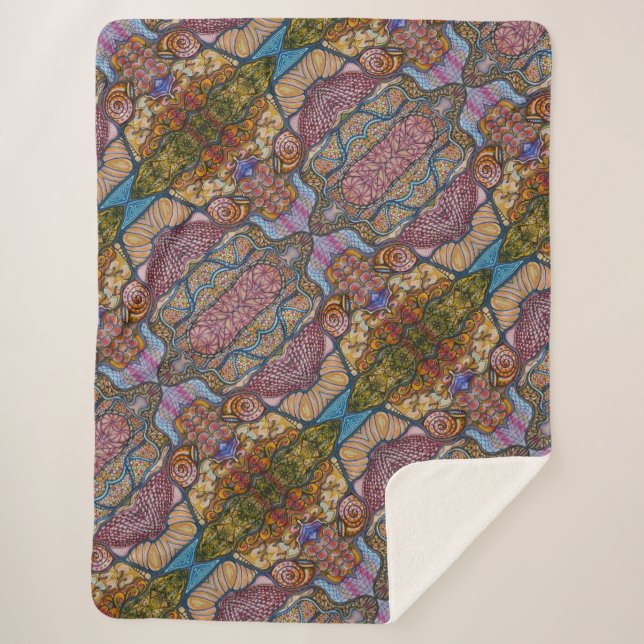 Couverture Sherpa Verre tendu (Devant)