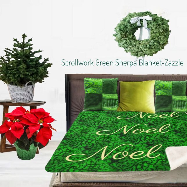 Couverture Sherpa verte (Créateur téléchargé)
