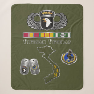 Couverture Sherpa Vétéran de la 101e division aéroportée au Vietnam