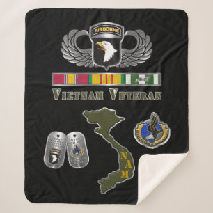 Couverture Sherpa Vétéran de la 101e division aéroportée au Vietnam