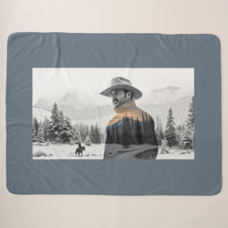 Couverture Sherpa Vie de cowboy