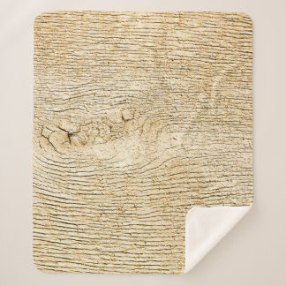 Couverture Sherpa Vieille texture en bois peinture tracesabstract, v