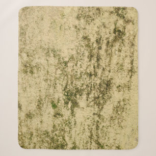 Couverture Sherpa Vieux patiné rétro vintage rouille foncée grungy r