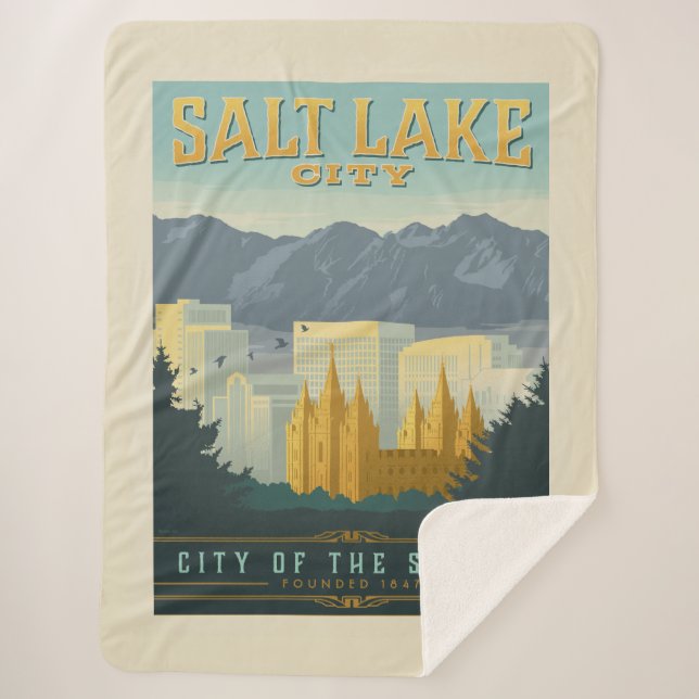 Couverture Sherpa Ville des Saints | Salt Lake City, Utah (Devant)
