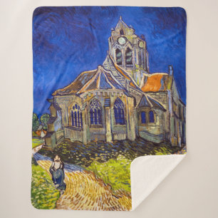 Couverture Sherpa Vincent van Gogh - L'église d'Auvers