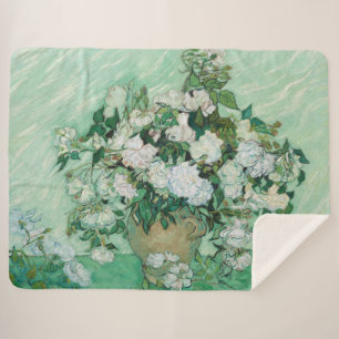 Couverture Sherpa Vincent van Gogh - Rose