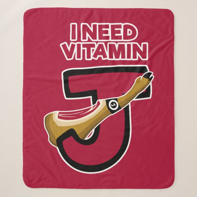 Couverture Sherpa Vitamine J (Devant)
