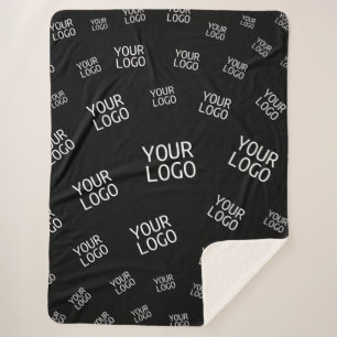 Couverture Sherpa Votre logo de conception, de photo ou d'entreprise