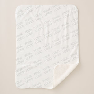 Couverture Sherpa Votre logo s'allège automatiquement et se répète