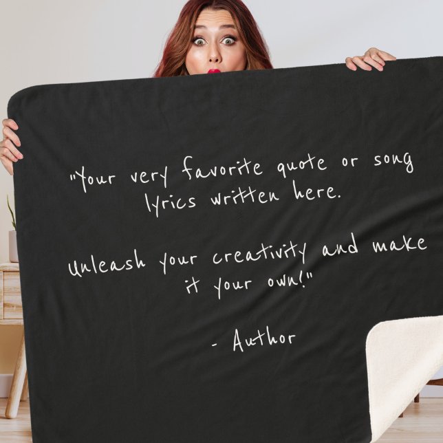 Couverture Sherpa Votre texte personnalisé ou en blagues BFF Sherpa  (Créateur téléchargé)