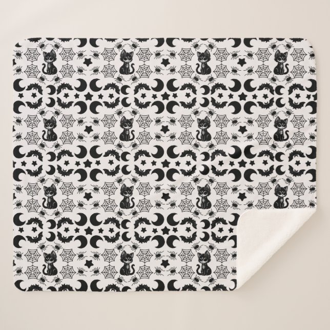 Couverture Sherpa Whimsy néocturne (Devant (Horizontal))