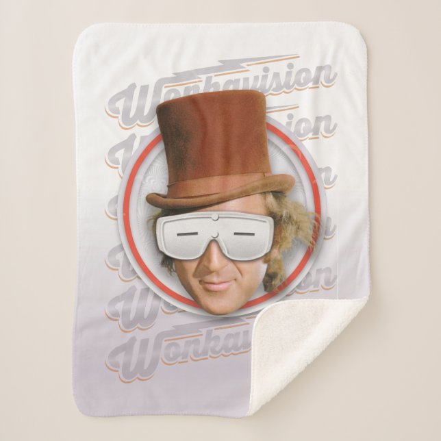 Couverture Sherpa Willy Wonka dans les lunettes de Wonkavision (Devant)
