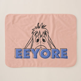 Couverture Sherpa Winnie l'Ooh   Eeyore Peek-A-Boo