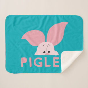 Couverture Sherpa Winnie l'Ooh Piglet Peek-a-Boo