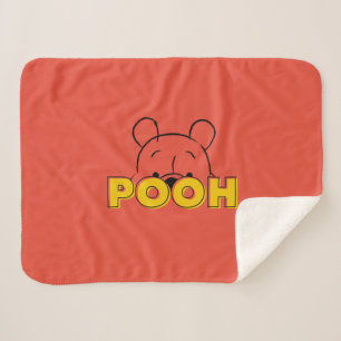 Couverture Sherpa Winnie l'Ooh   Pooh Peek-A-Boo