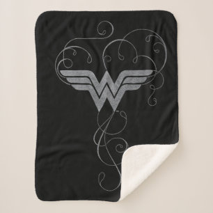 Couverture Sherpa Wonder Woman   logo Beauty Bliss