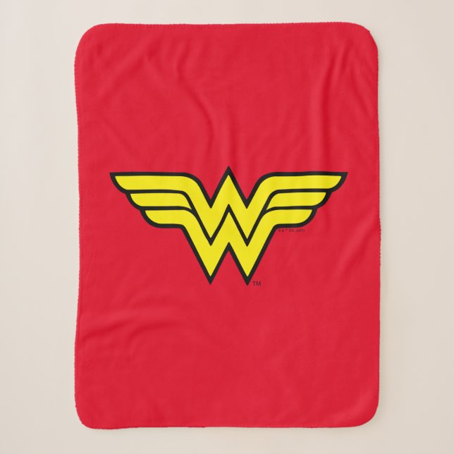 Couverture Sherpa Wonder Woman | Logo classique (Devant)