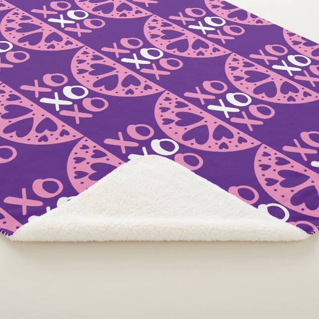 Couverture Sherpa XOXO Valentine (3/4)