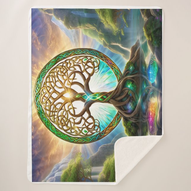 Couverture Sherpa Yggdrasil : Un arbre du voyage de la vie, Jeter (Devant)
