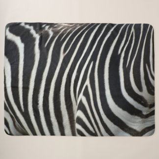 Couverture Sherpa Zèbre
