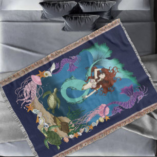 Couverture Sirène Mystique Océan Fantastique Vie Bleue de la