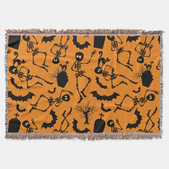 Couverture Skeletons d'Halloween Macabre Dance (Devant)