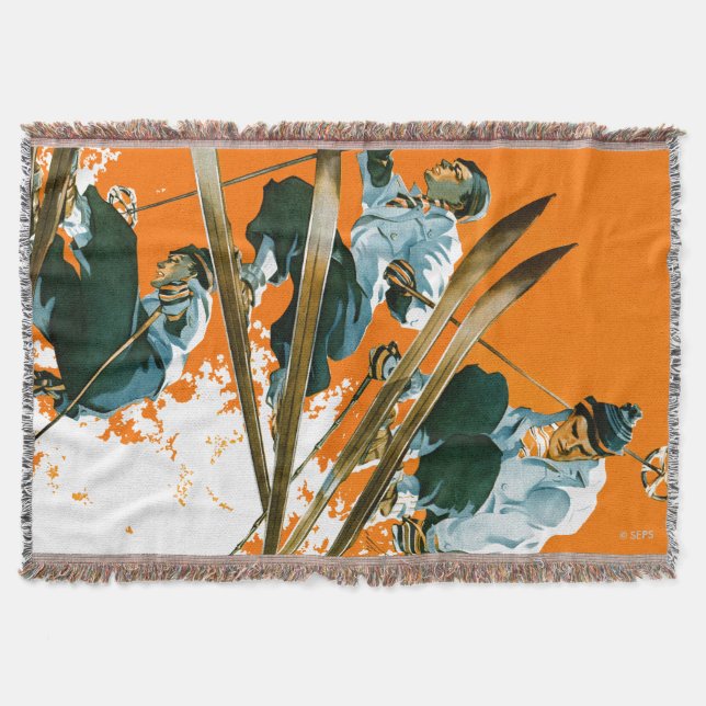 Couverture Ski Jumpers par Ski Weld (Devant)