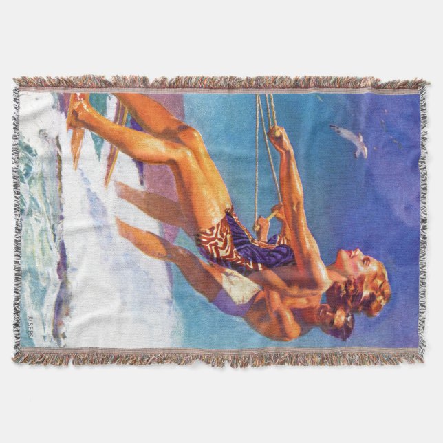 Couverture Skier nautique par McClelland Barclay (Devant)