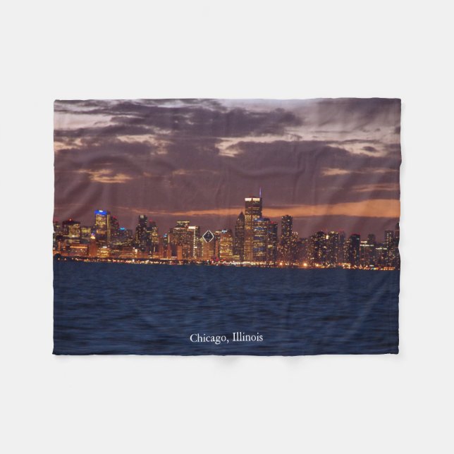 couverture Skyline de Chicago (Devant (Horizontal))
