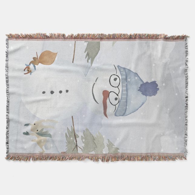 Couverture Snowman et Winter Woodland Friends (Devant)