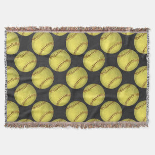Couverture Softball motif