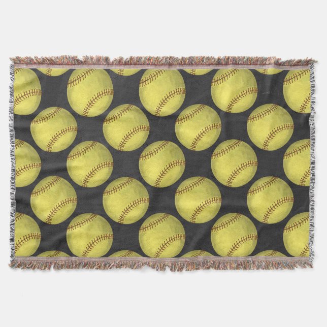 Couverture Softball motif (Devant)